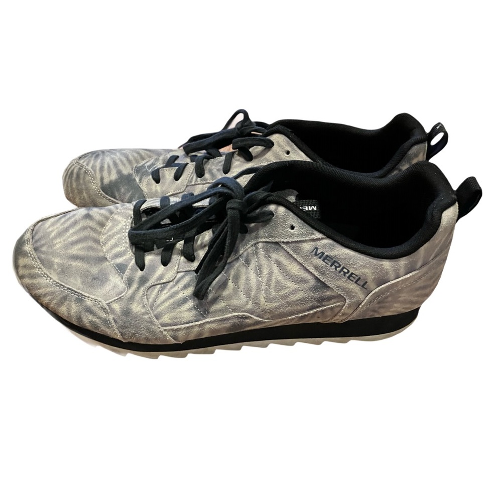Merrell Tie Dye Tennis Shoes, Men’s Sz. 14, Gray